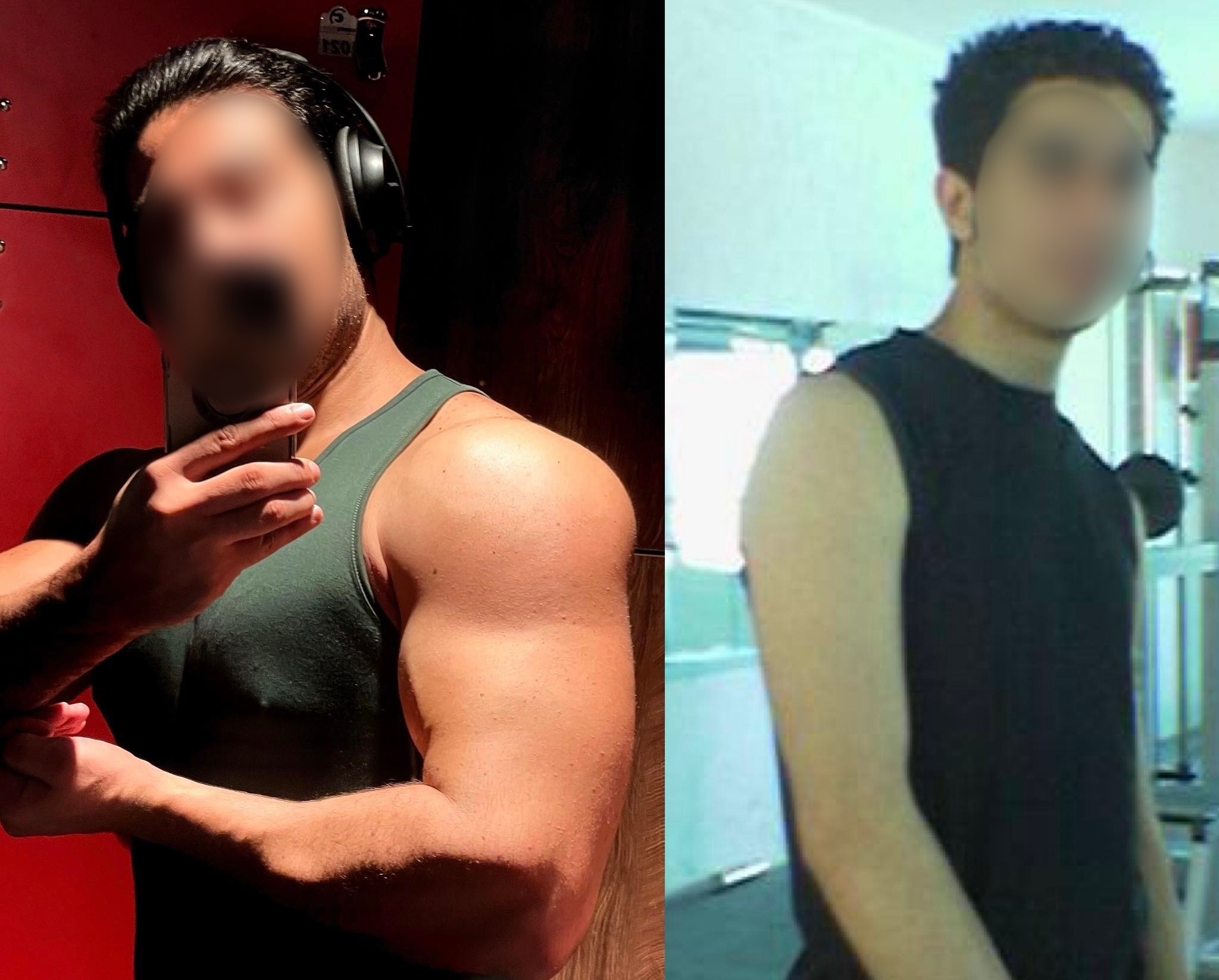 Client 1 avant/après